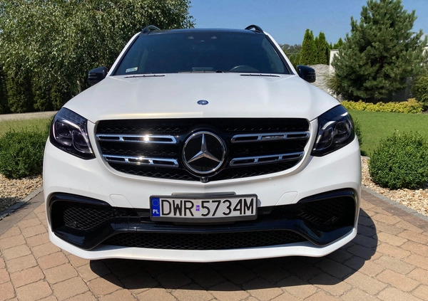 Mercedes-Benz GLS cena 244900 przebieg: 185000, rok produkcji 2017 z Wrocław małe 497